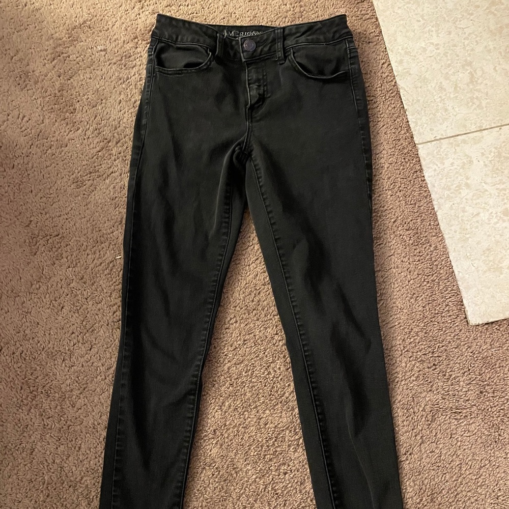 American Eagle High Rise Cropped Jeggings
